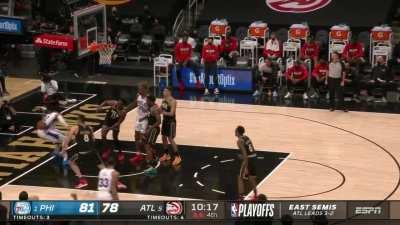 [Highlight] Onyeka Okongwu blocks Tobias Harris