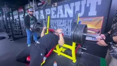 405 lb on da incline