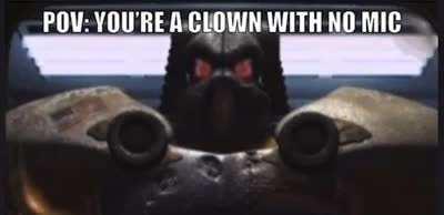 When the clown blows up the reactor