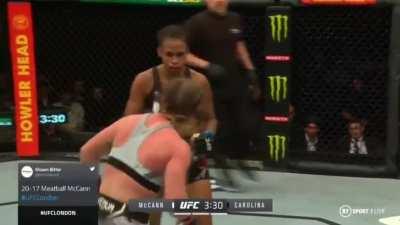 The 4th spinning elbow KO in the UFC's history