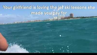 She's decided to get more lessons ASAP