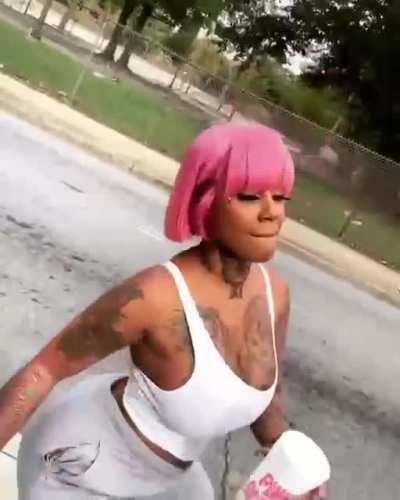 Ghetto Thot with Banging Body