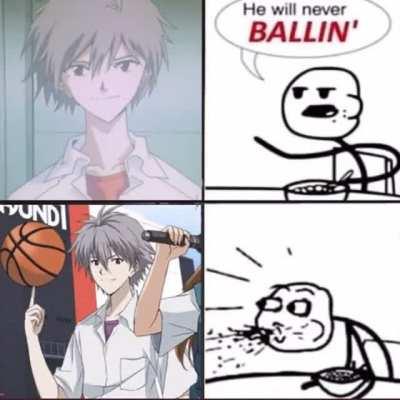 He’s playin with balls on and off the court