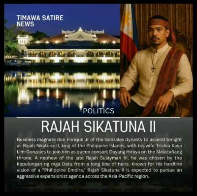 wake up, sleepyhead. what?bbm? sara? kakampink? what are you talking about? we have a coronation to attend