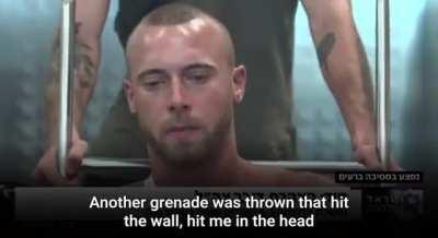 Young Israeli Survivor of the Massacre by Hamas terrorists