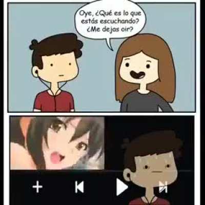 When people ask you, what you listening and if it's okay for them to listen with you...