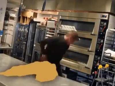 when the dough is overproofed because nobody knows how to follow instructions and measure ingredients correctly goddamnit Susan