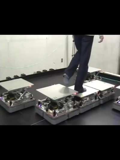 The floor is actively trying to keep up with you.