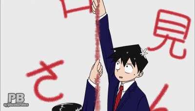 If Komi won't get an anime I'll make one myself, a Komi-san OP