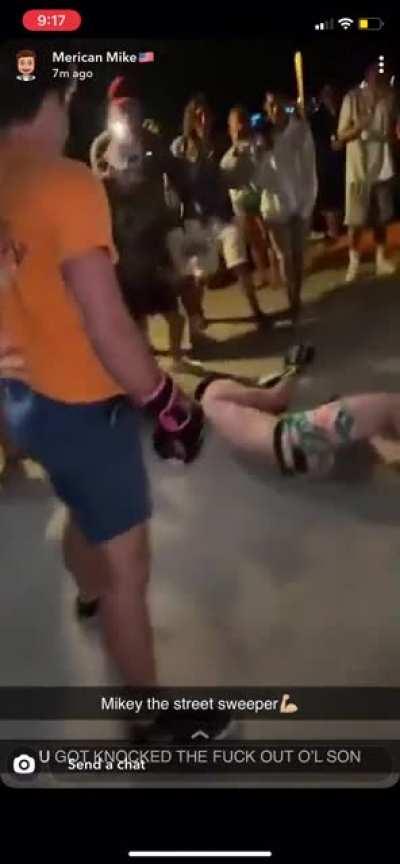 One of my good friends (orange) at spring break