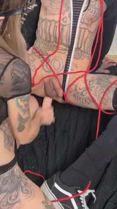 Sometimes I forgo the strap on, to really ruin his hole