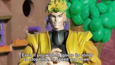 Jotaro VS Dio Stop Motion