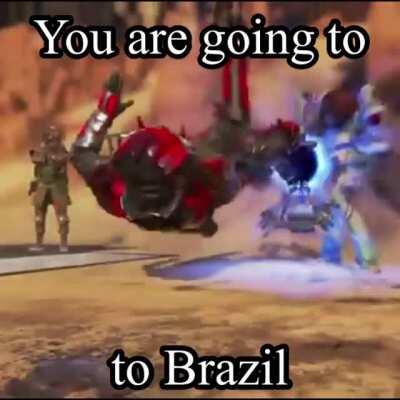 Nooooo bloodhound is in Brazil