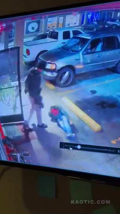 Dude went from alive to rigor mortis