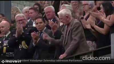Canada - A 98-year old was given standing ovation by the Canadian parliament during Zelensky's speech. Yaroslav Hunk fought for the 14th division of the Waffen SS. So being a Nazi is okay now as long as you're anti-Russian?