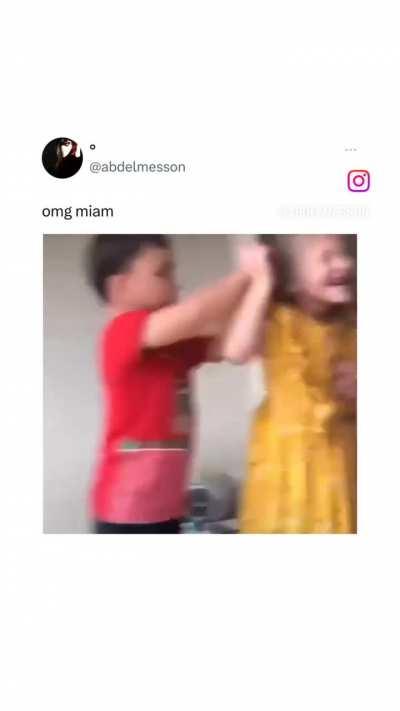 Lil bro learned today.