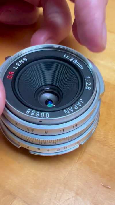 Fix for Ricoh GR ltm 28mm?Front piece loose.