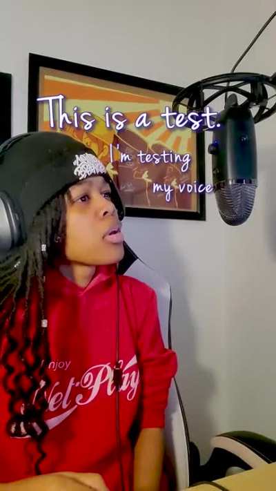 what i think i sound like doing a mic check for stream VS what i actually sound like doing a mic check for stream