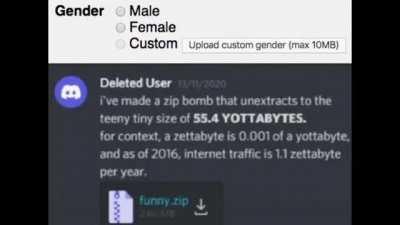 just some minor trolling