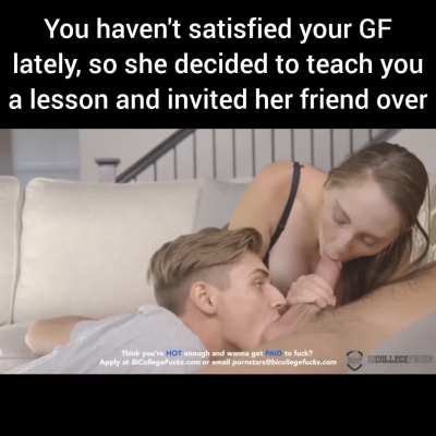 She taught you a good lesson