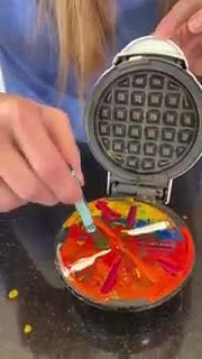 Crayon Waffle