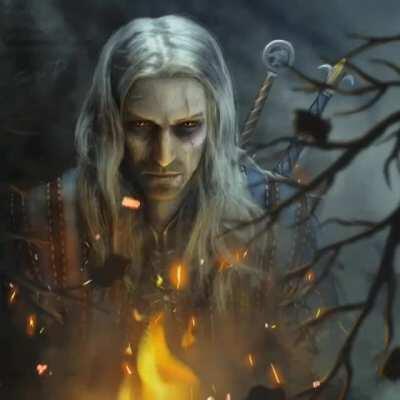 Geralt of Rivia from the witcher 1