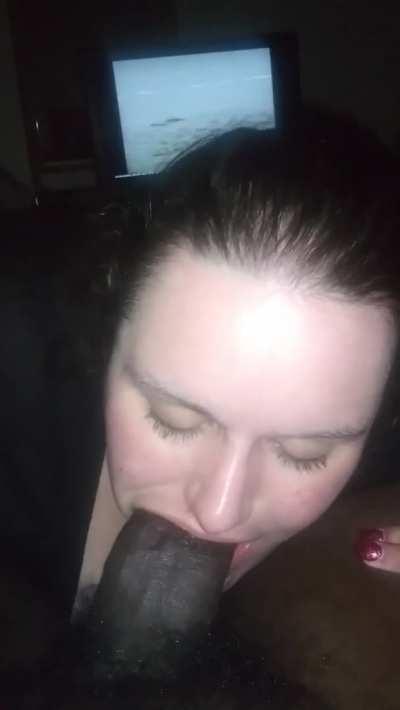 I love watching my wife suck bbc like this