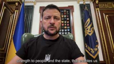 An agreement has been reached on the supply of a large batch of armored medevac vehicles to Ukraine - President Zelenskyy's address, 31st August 2023