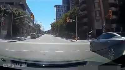 WCGW with being a bicyclist and not paying attention to the rules of the road