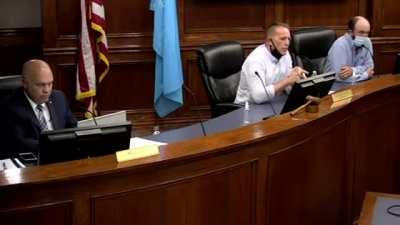 Utah County Commission canceled a meeting on masks in K-12 schools after protesters packed the room without wearing masks.