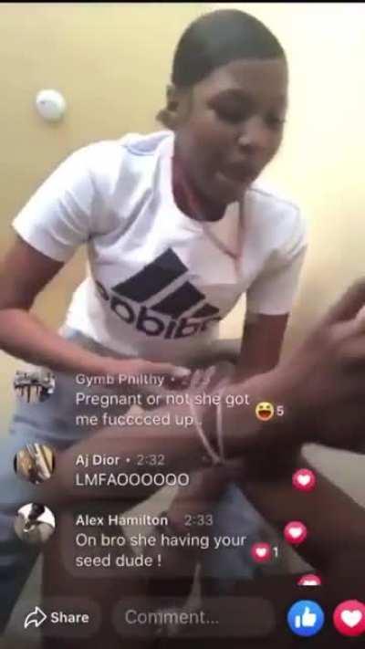 A Brooklyn Love Story.. “thot” beats down her man on Facebook live for messing with other girls
