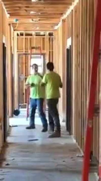 Just a regular day at work