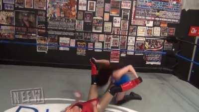 Taeler headbutts Tessa three times