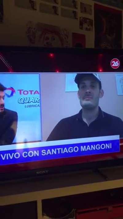 The tv host can't believe it