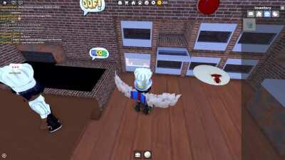 You can cook customers in Work at a Pizza Place