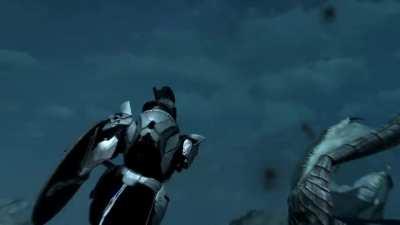 Ever see a titan kill a dragon? Now you have.