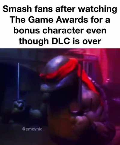 Still cant believe smash dlc is over lol