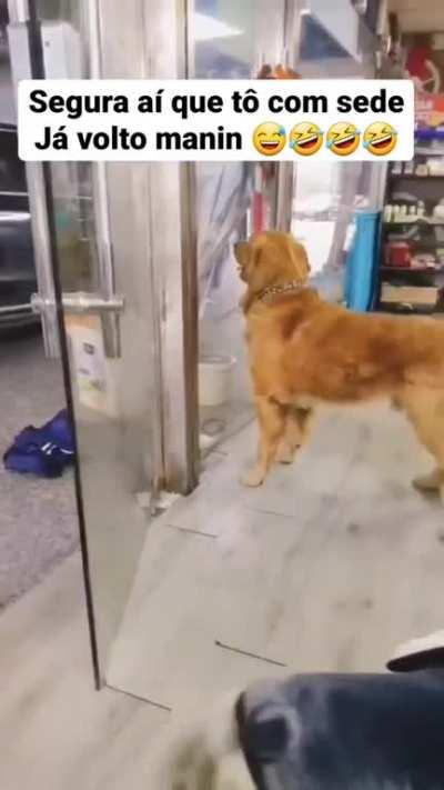 espera Astolfo, bateu a sede