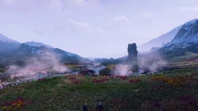 Geralt and Ciri on a contract.... (Video)