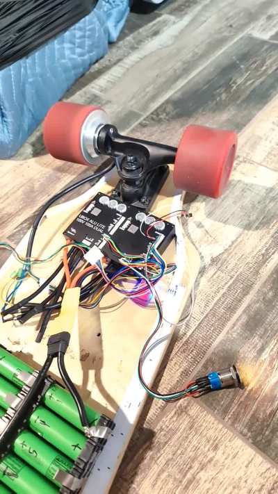 Anyone know of shrink wrap that is big enough this battery? I'm going to change the negative wire to a longer one. This is just testing.