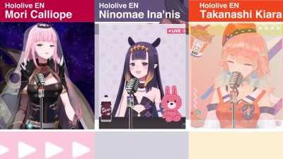 HoloEN is truly CONNECTed (Calli/Ina/Kiara)