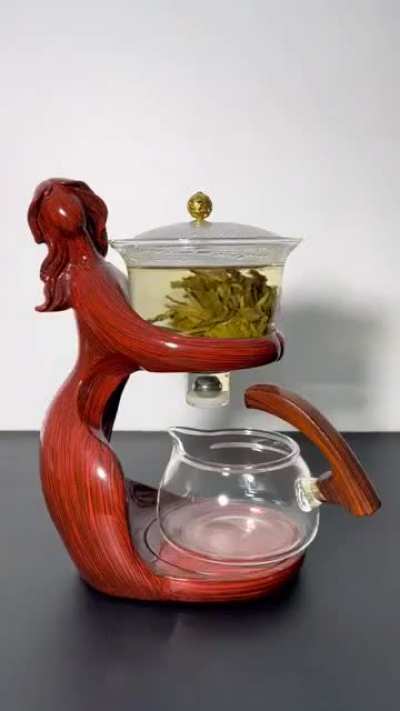 This Kungfu Glass Teapot Set