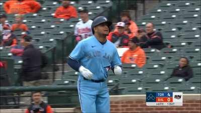 [Highlight] [Highlight] Gabriel Moreno hits his first career home run