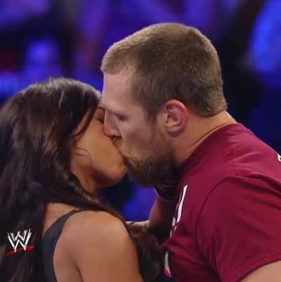 AJ's kisses were always so hot...