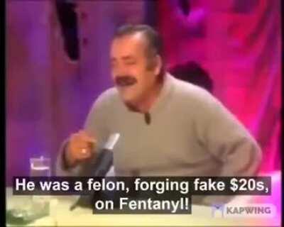 The world laughing at us.