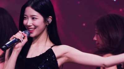 kazuha - le sserafim - let's keep this kazuha marathon going shall we? - 'No-Return (Into the unknown)' edit black dress 230505