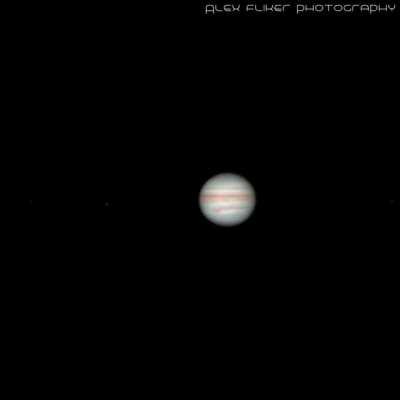 Rotation of Jupiter and its moons