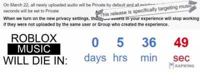 Send your condolences to the Boombox users.