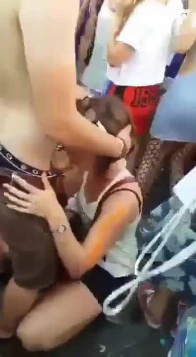 Blowjob At The Festival