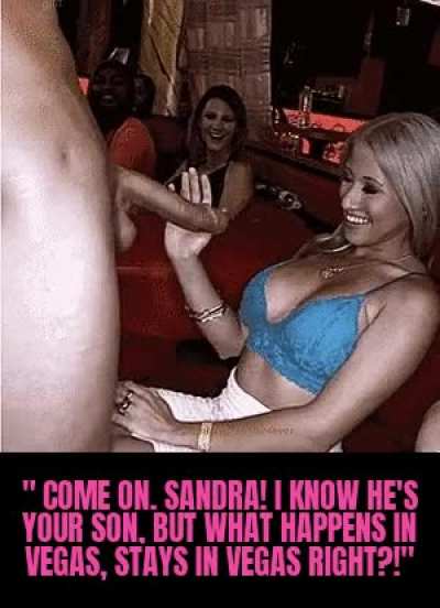 Come on mom it’s Vegas